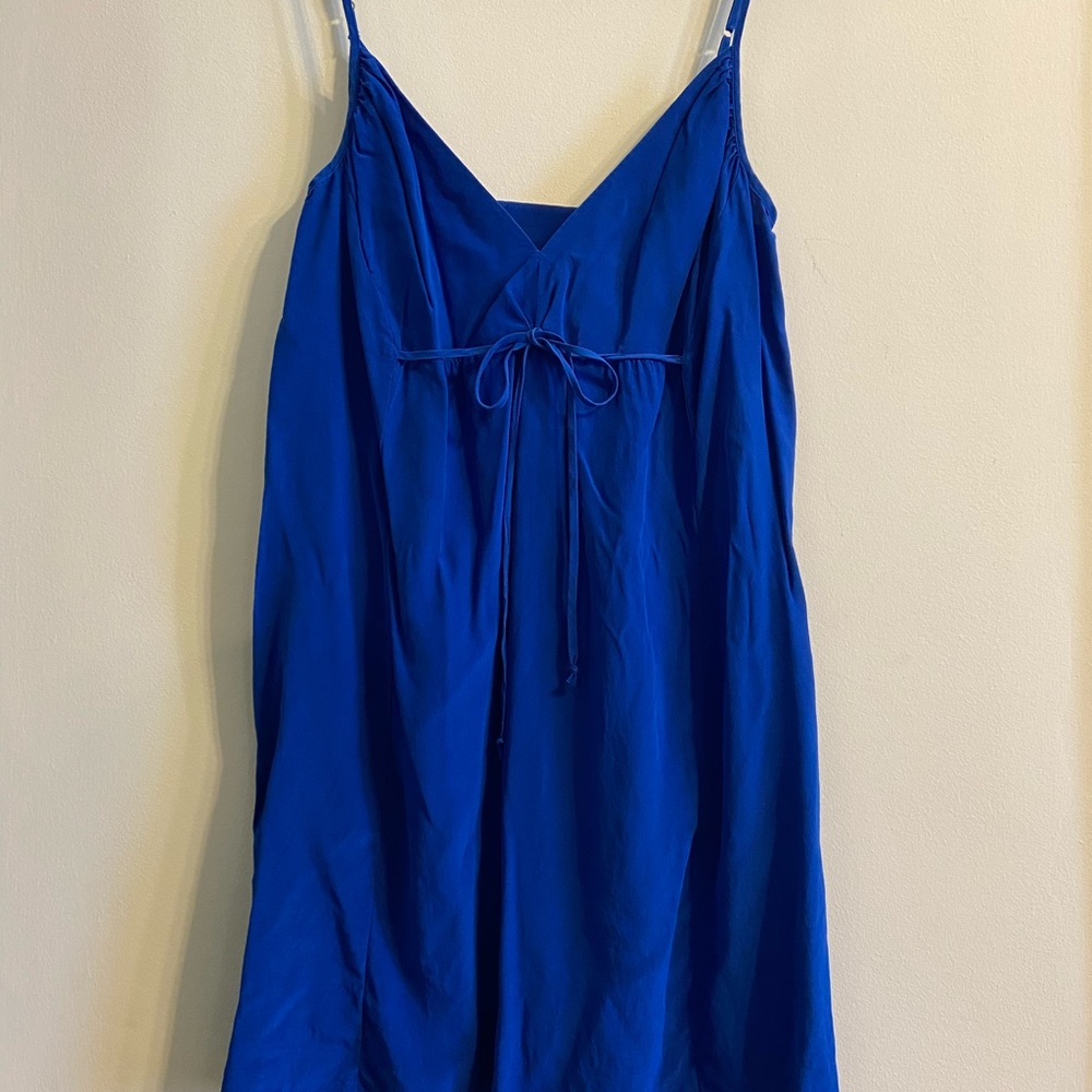 Lightweight tank dress with adjustable straps